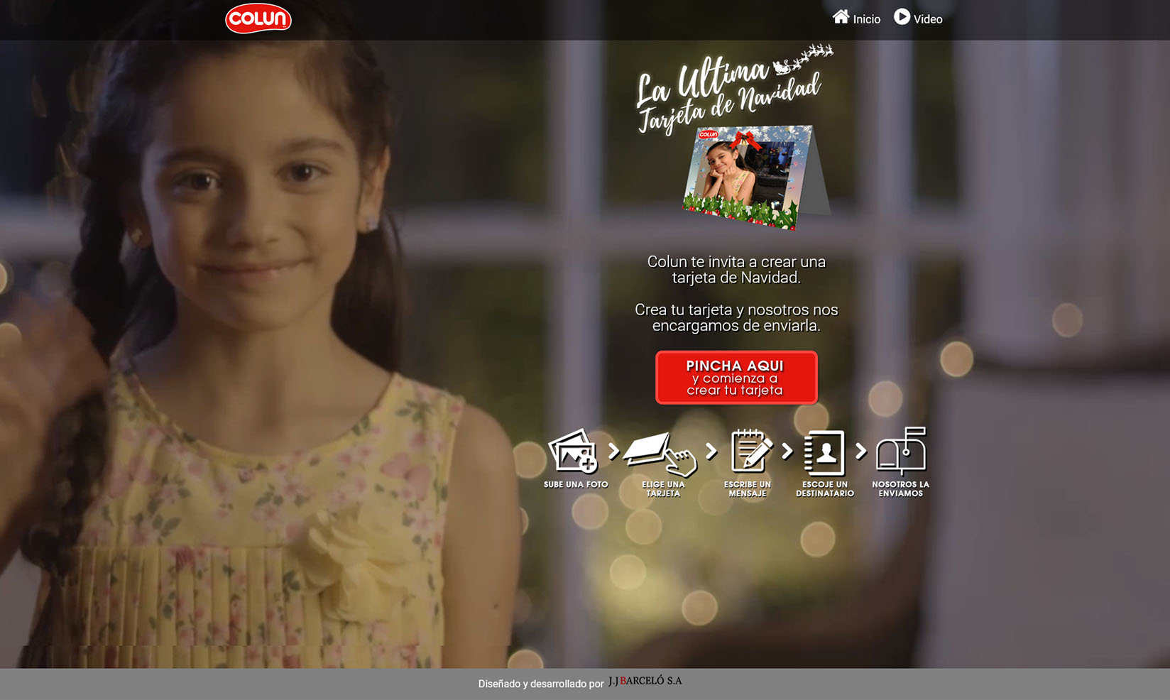 la ultima tarjeta Colun